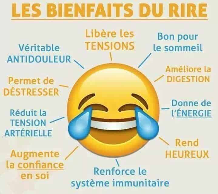 Le rire est un excellent outil anti-stress !